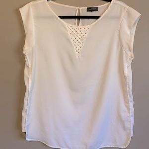 White blouse from The Limited
